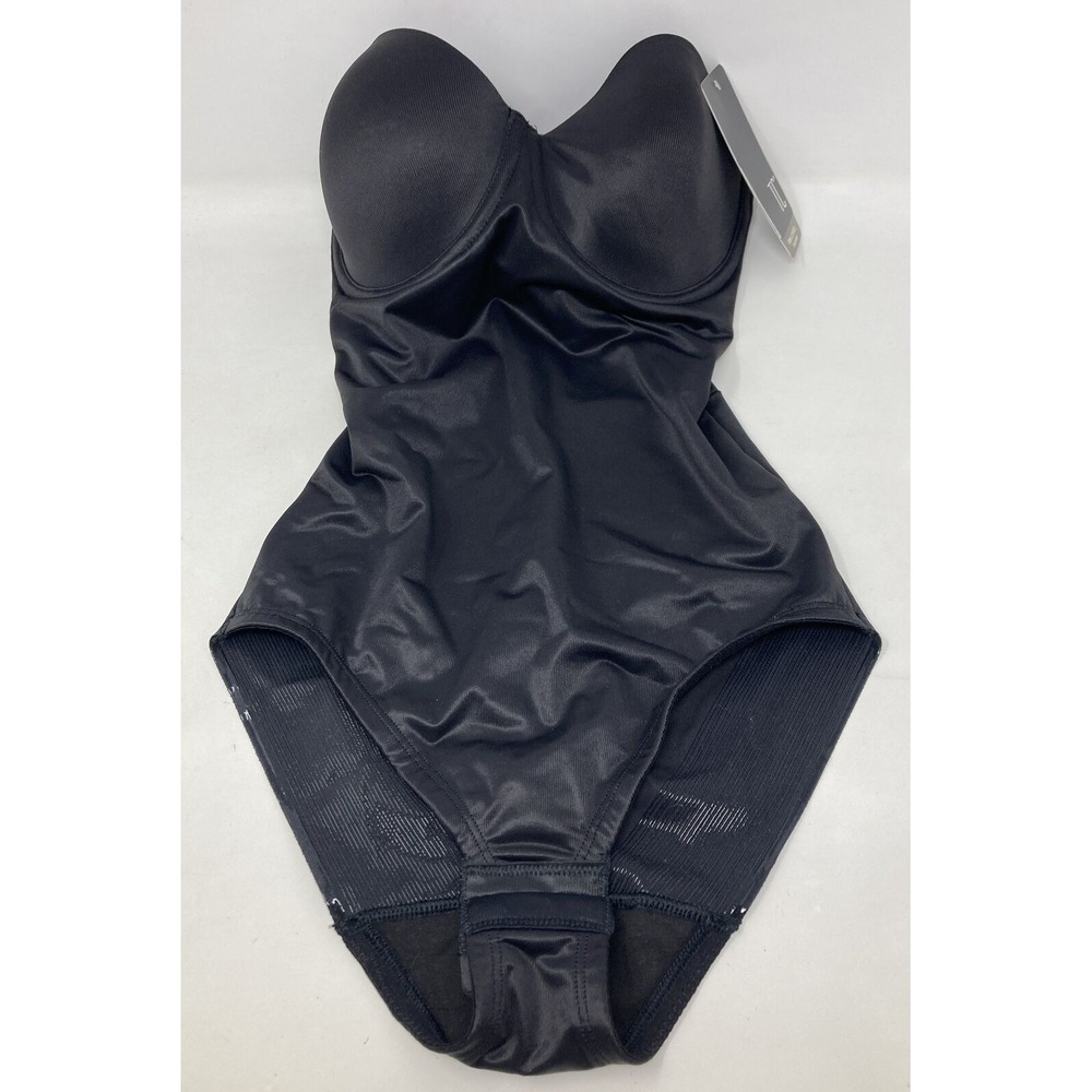 TC Fine Intimates‎ BodyBriefer Firm Control Black 32D NWT $82